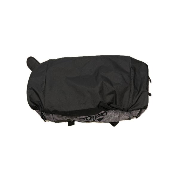 Adidas Defender Medium 20"x12"x10" Black Gray Duffel Bag - Picture 4 of 6